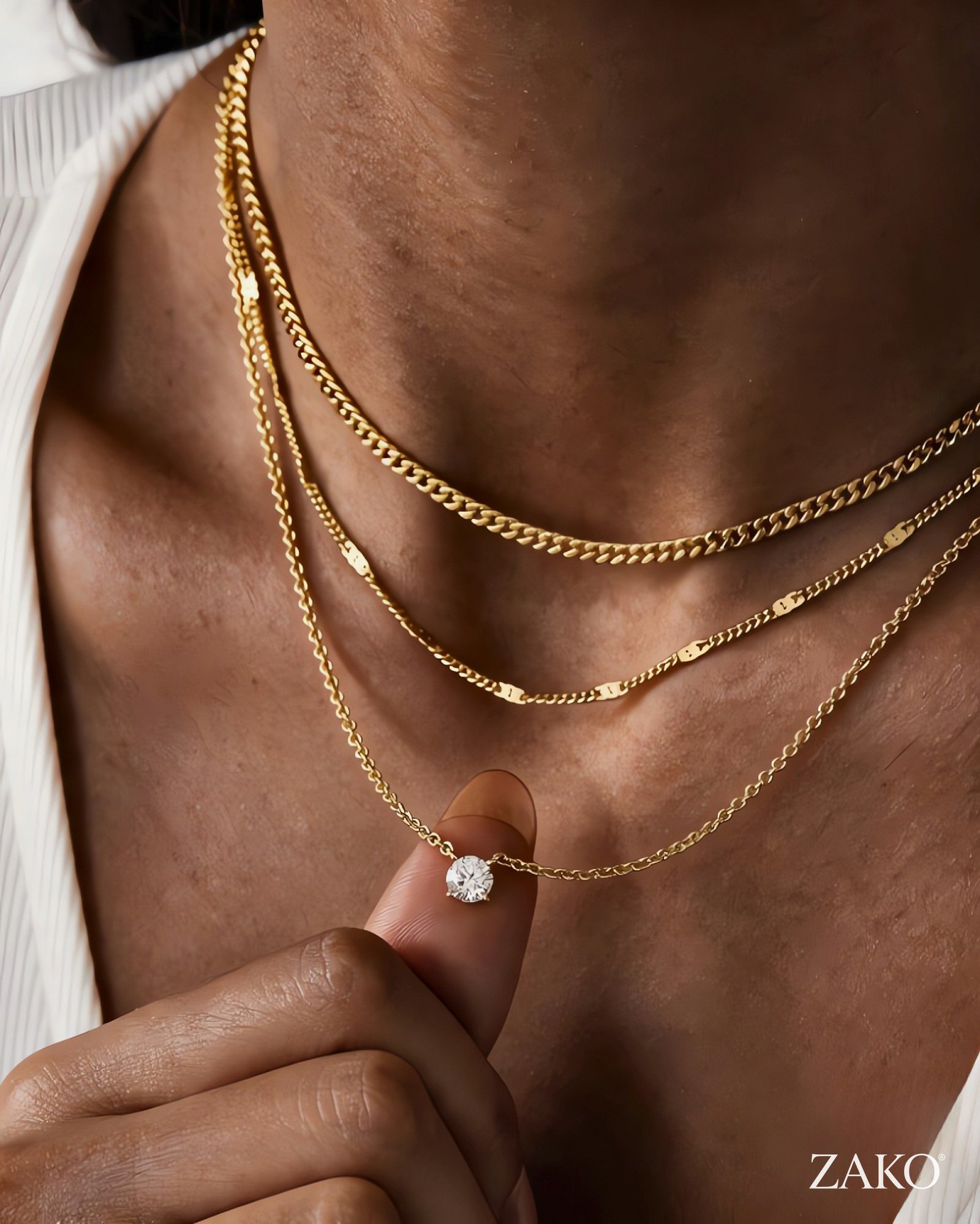 Aurelia Layered Necklace Set - Image 7
