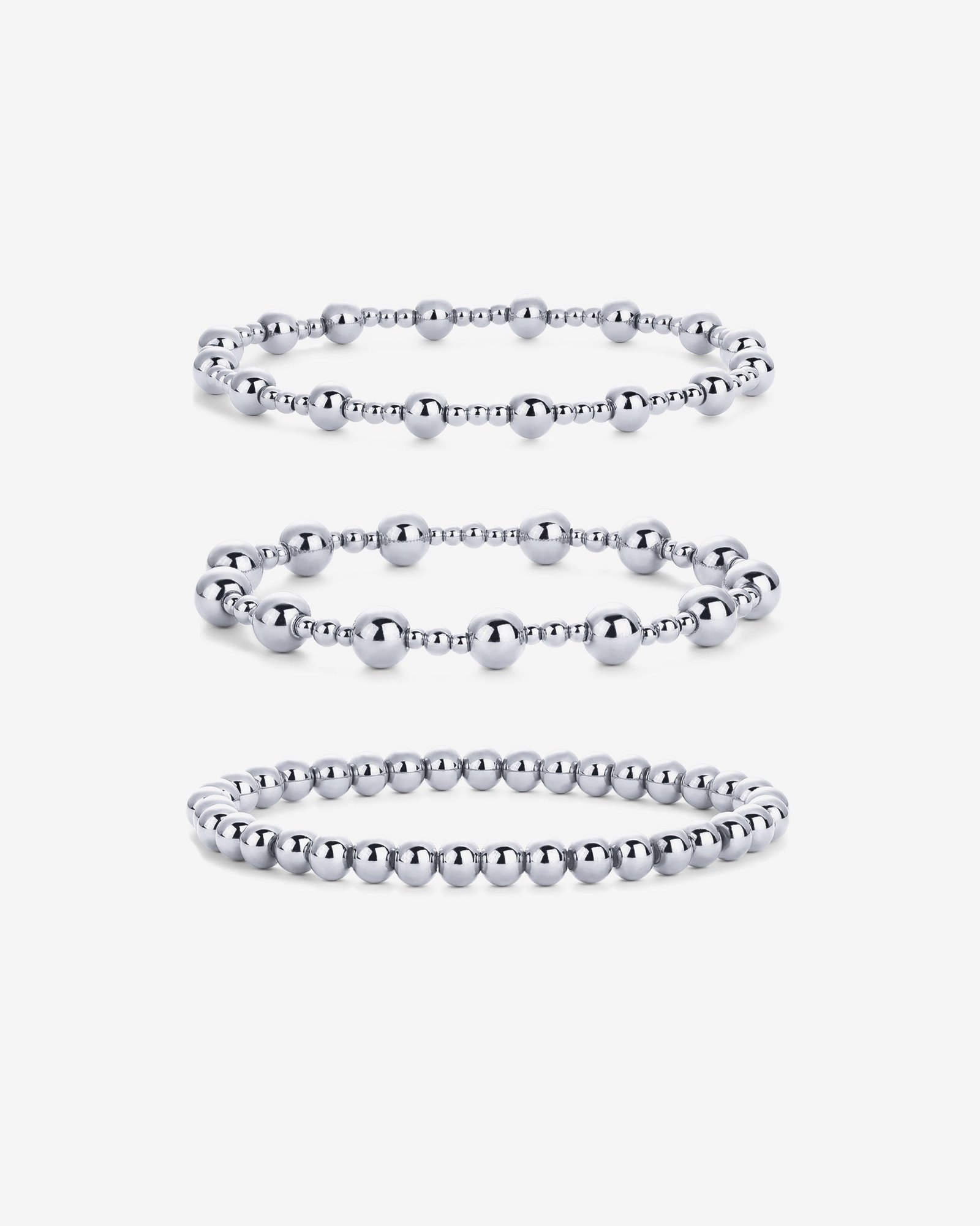 Solene Beaded Bracelet Trio - Image 4