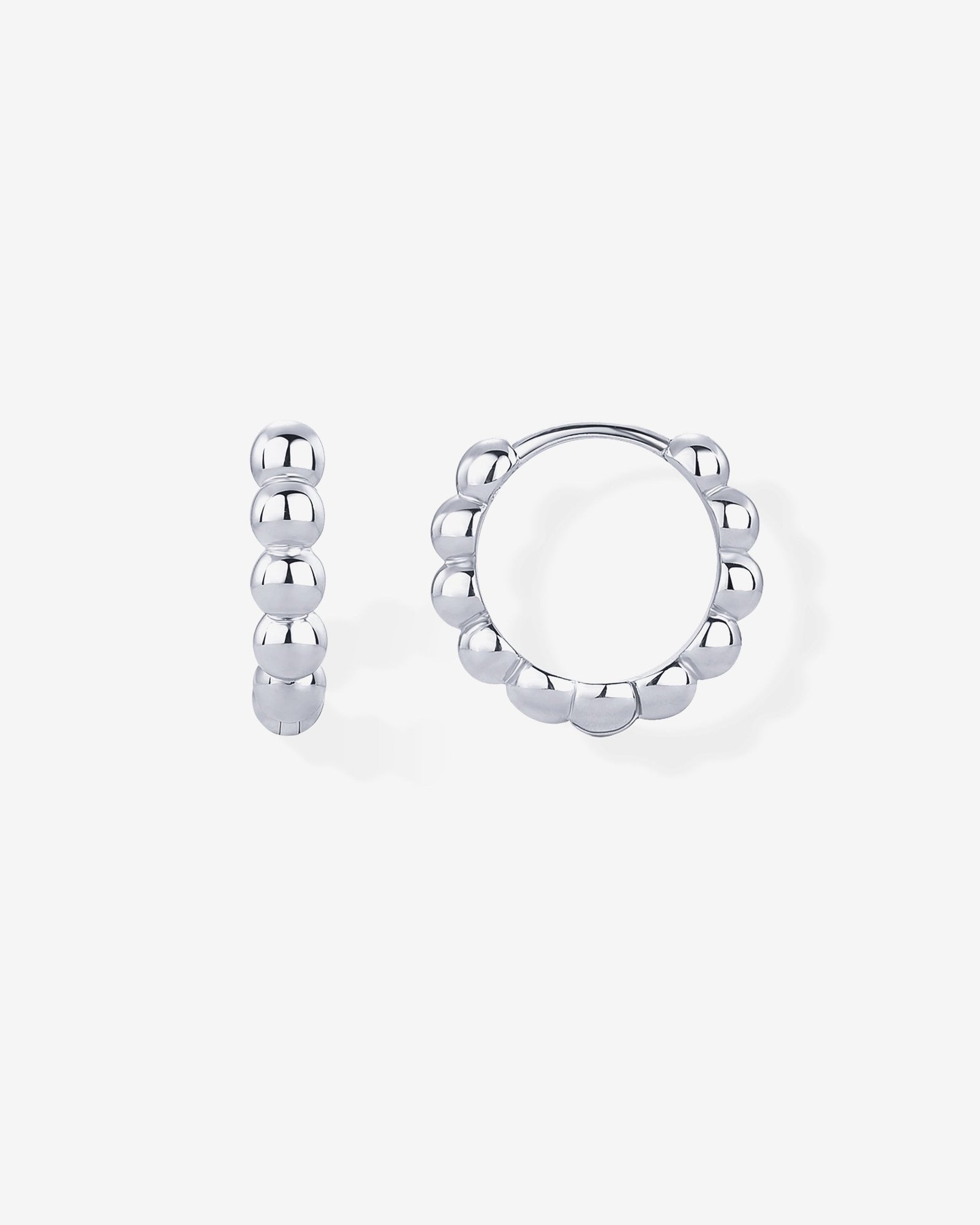 Celine Beaded Huggies