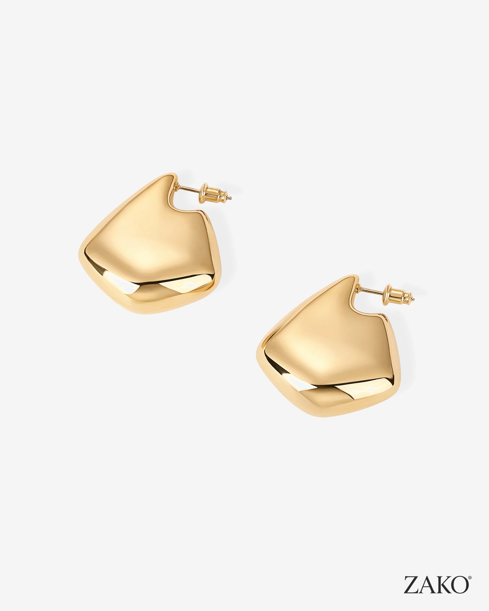 Solene Fin Earrings - Image 2