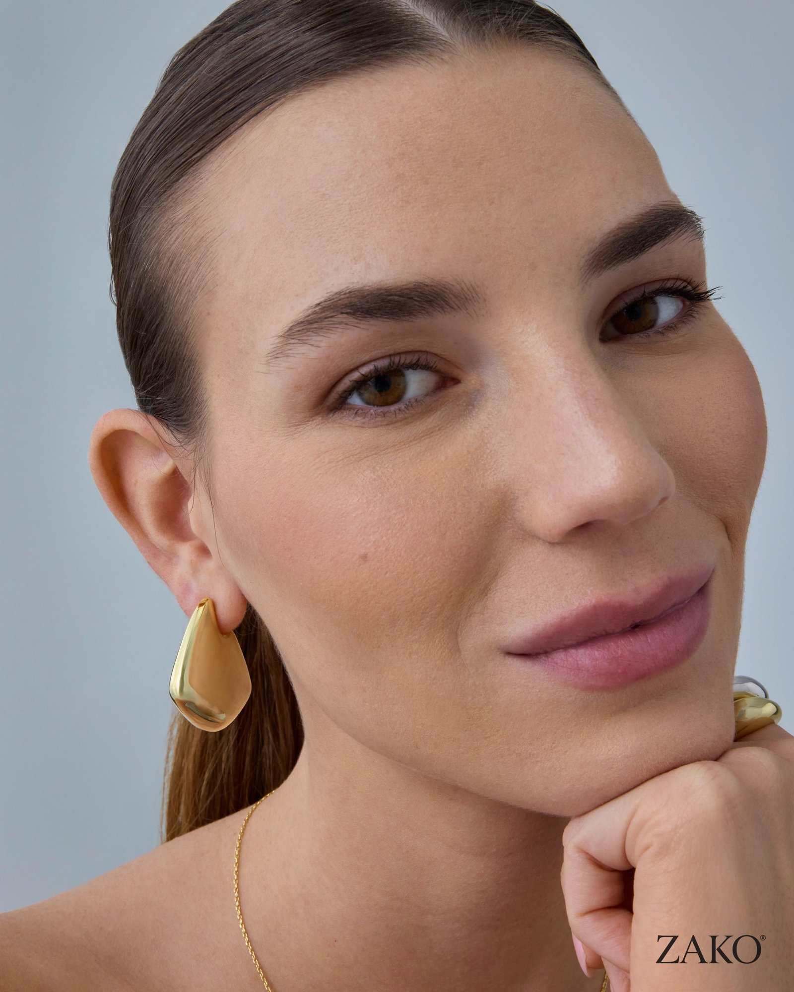 Solene Fin Earrings - Image 4