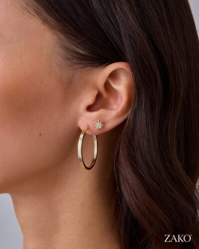 Amara Leaf Studs