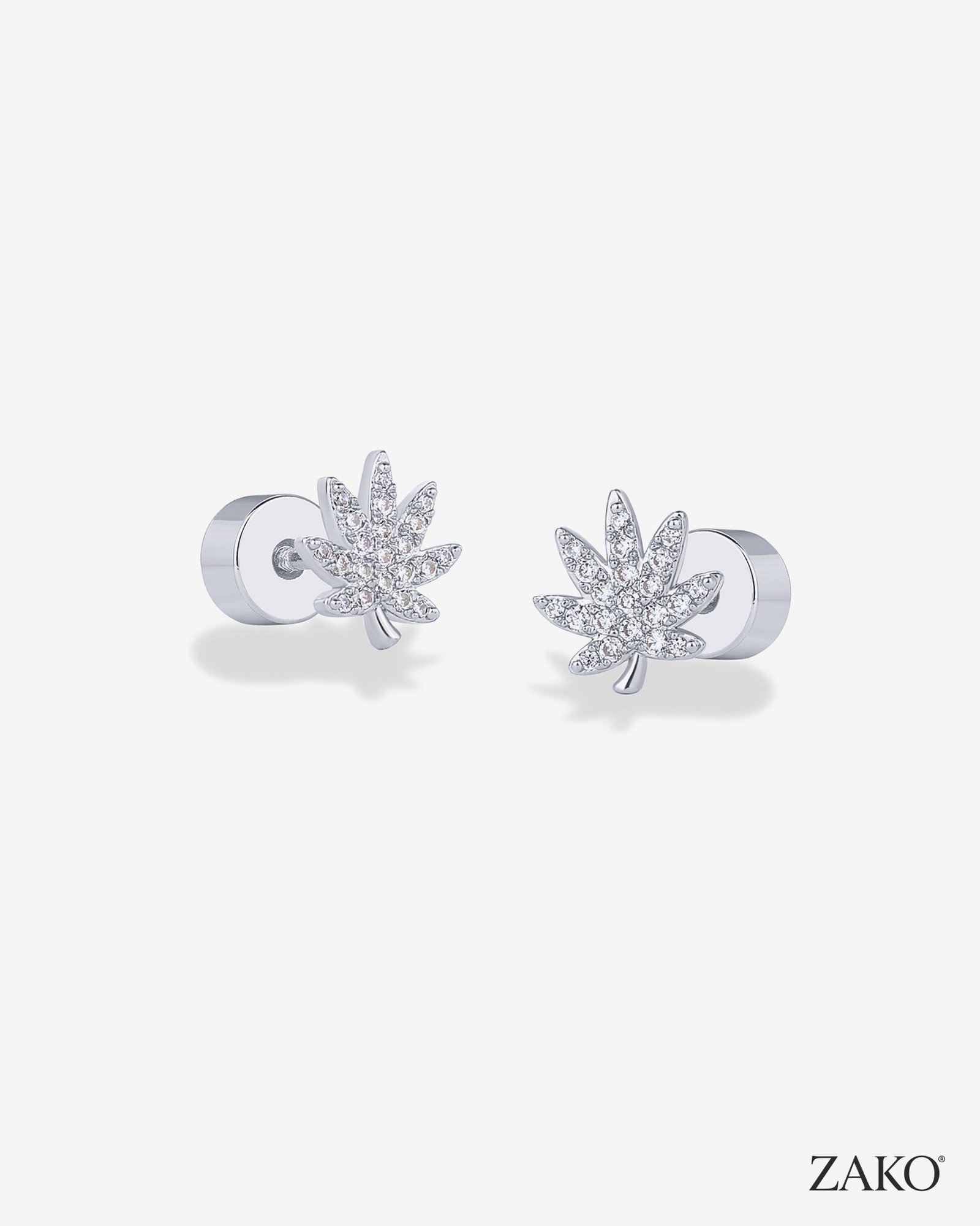 Amara Leaf Studs - Image 8