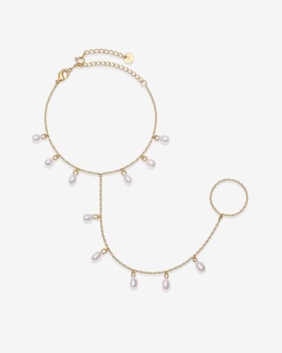 Aurelia Pearl Hand Chain