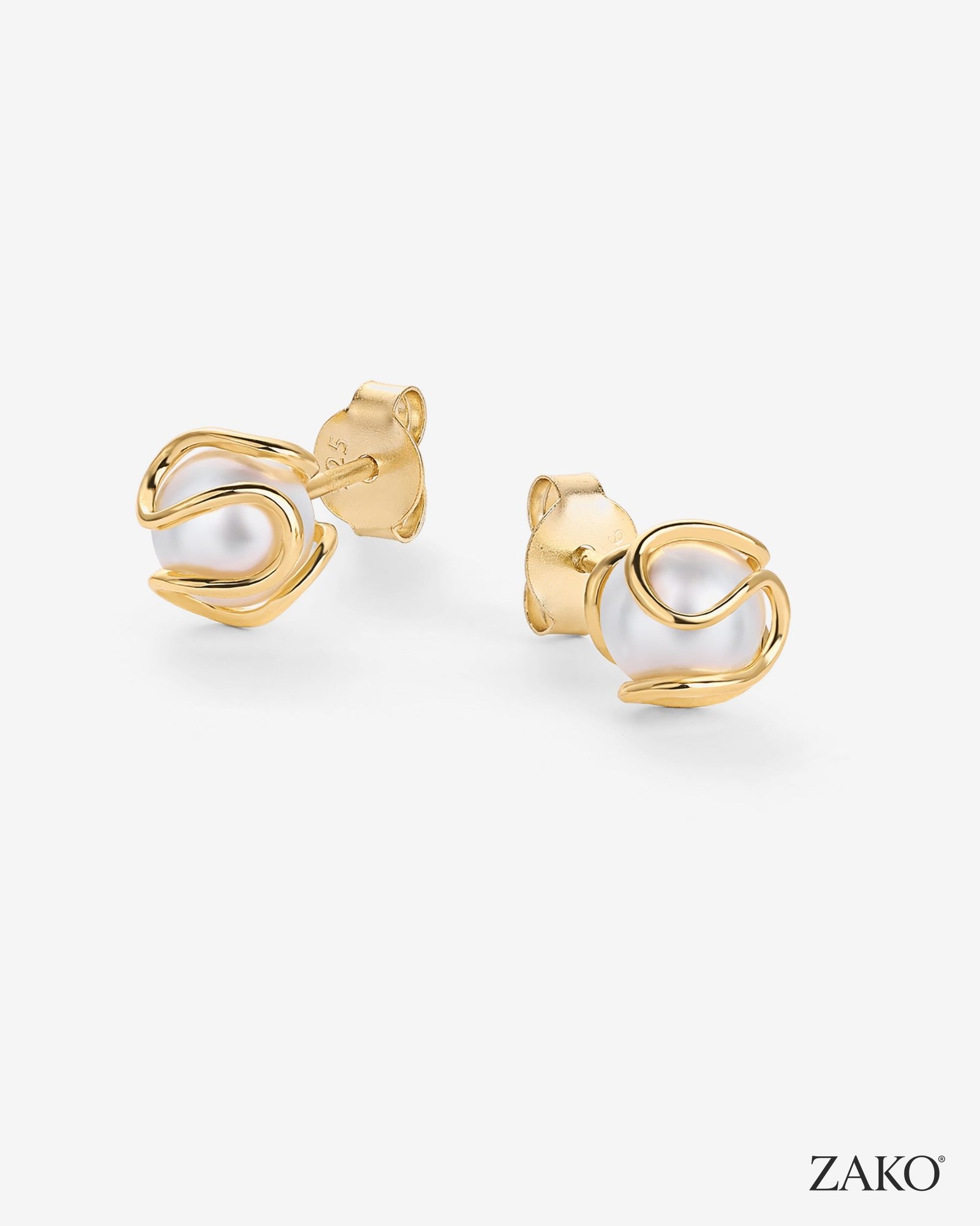 Maren Pearl Studs - Image 6