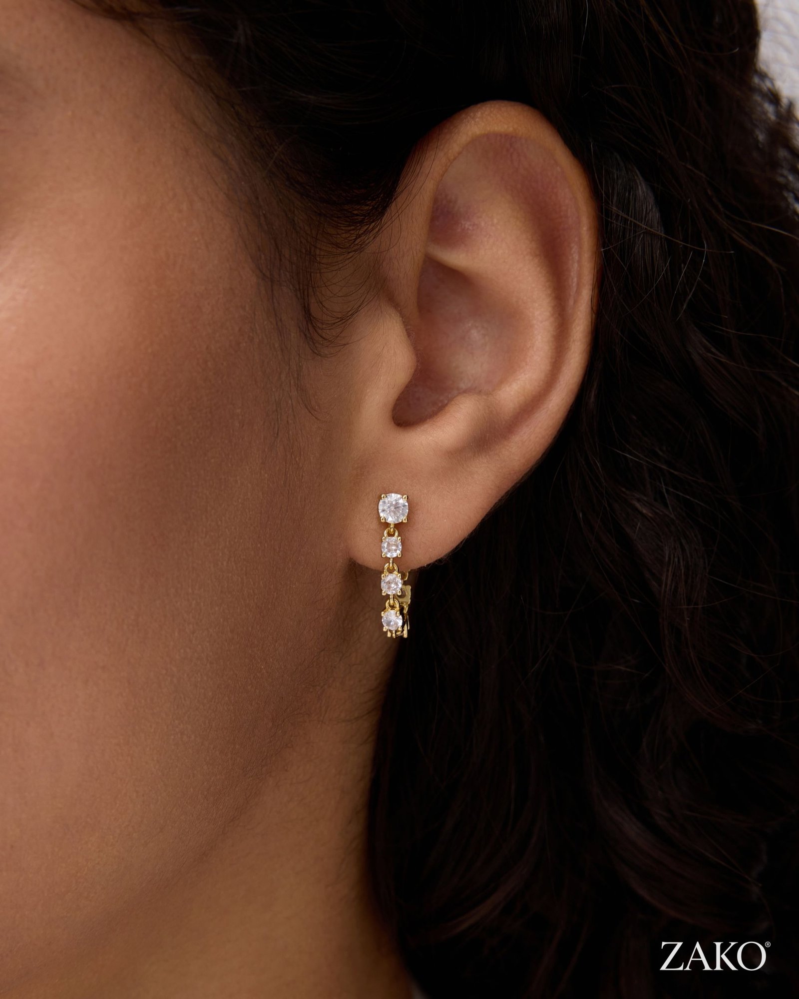 Amara Chain Studs - Image 5