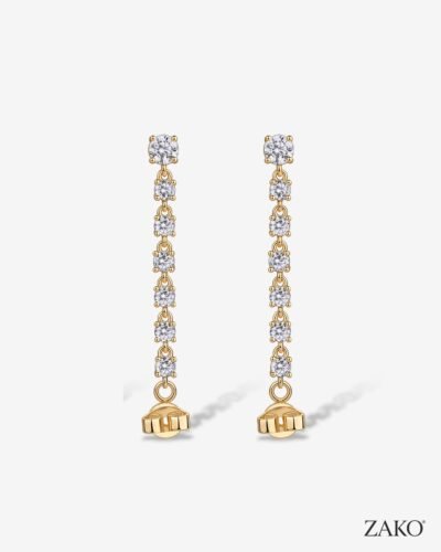 Amara Chain Studs