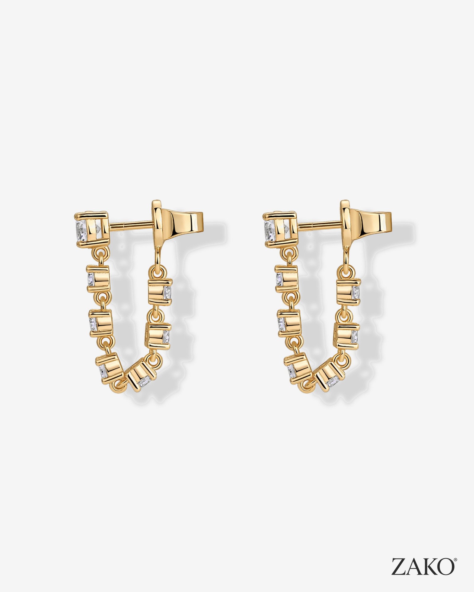 Amara Chain Studs - Image 3