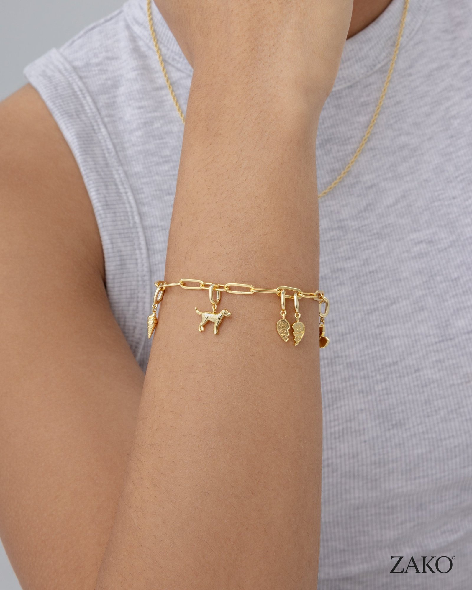 Maren Paperclip Bracelet - Image 2