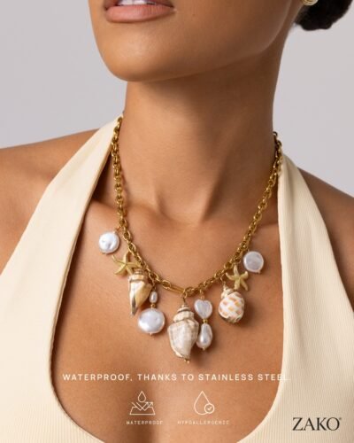 Delphine Charm Necklace