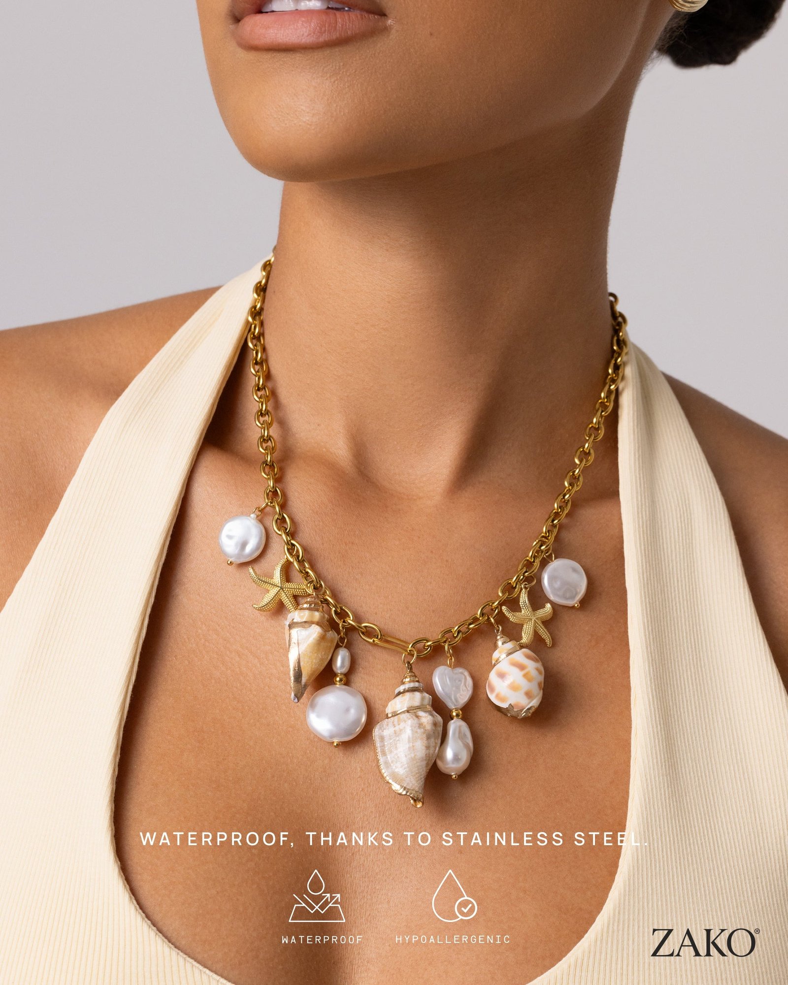 Delphine Charm Necklace - Image 2