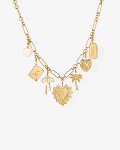 Perla Charm Necklace