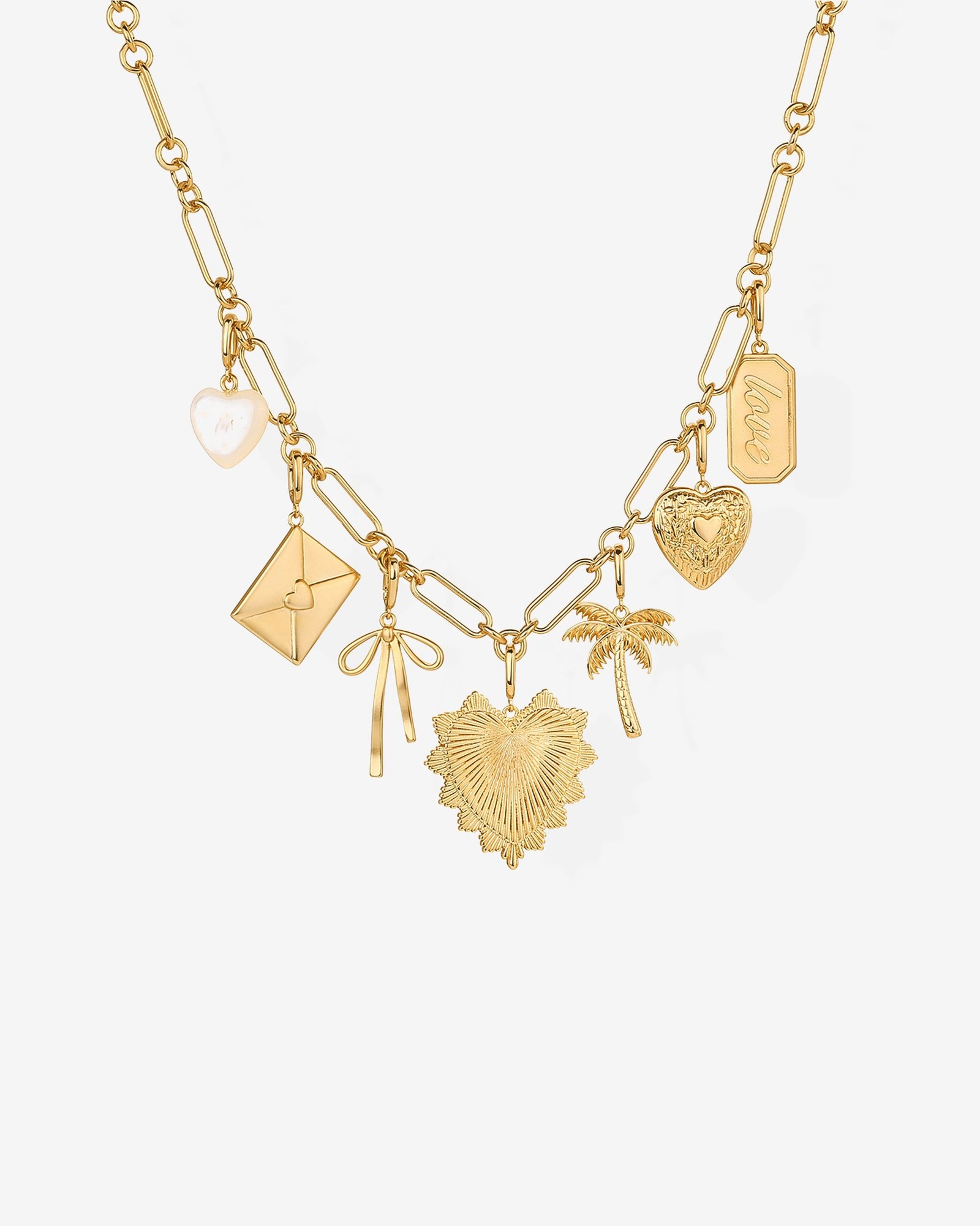 Perla Charm Necklace