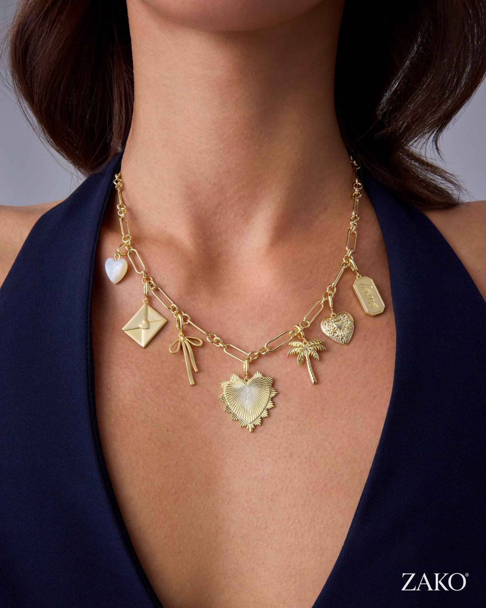 Perla Charm Necklace - Image 2