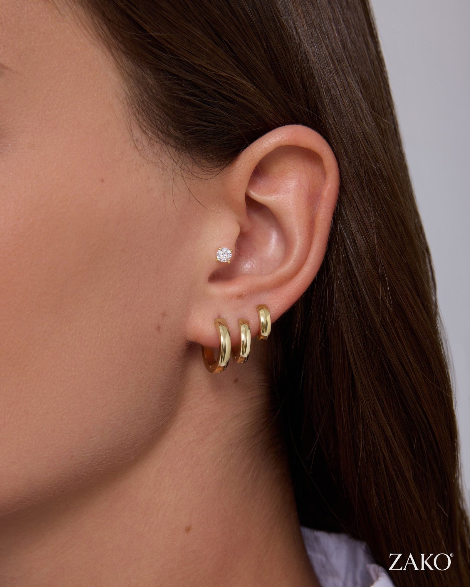 Thalia Hoop Earrings - Image 2