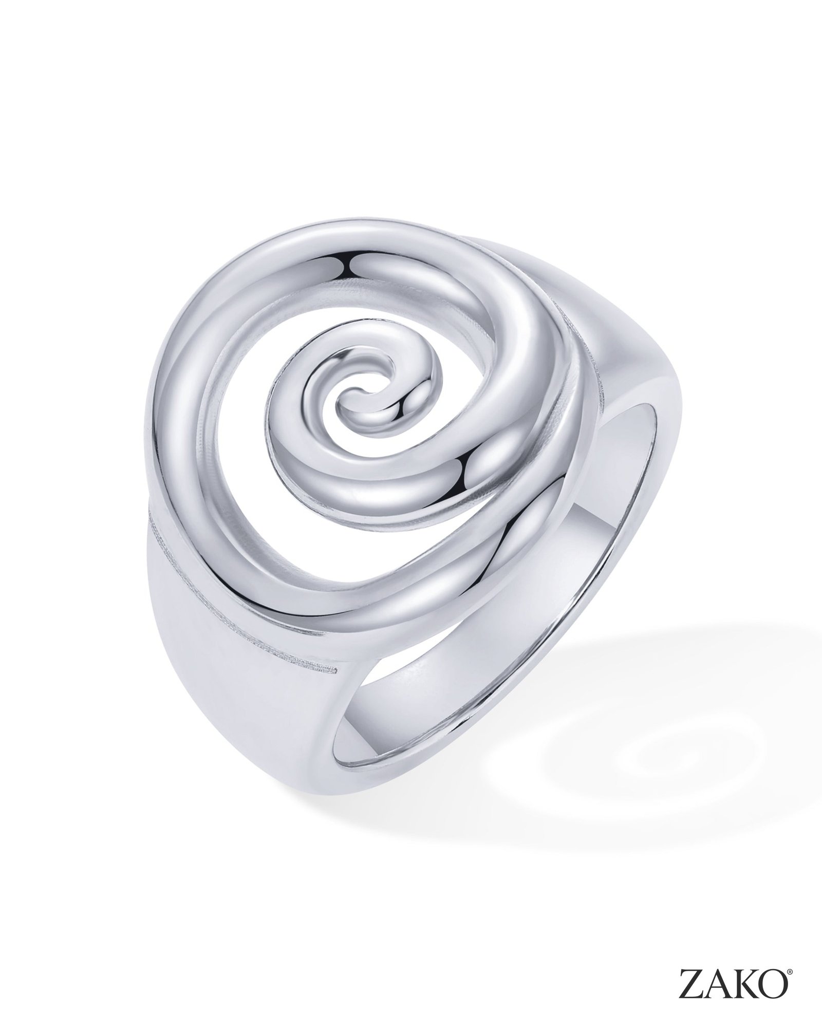 Elio Spiral Ring - Image 2