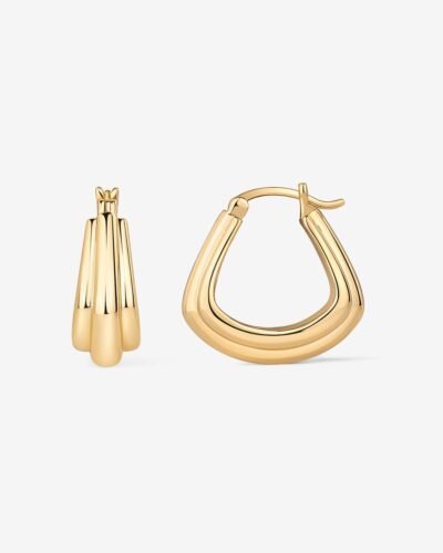 Maeve Triangle Hoops