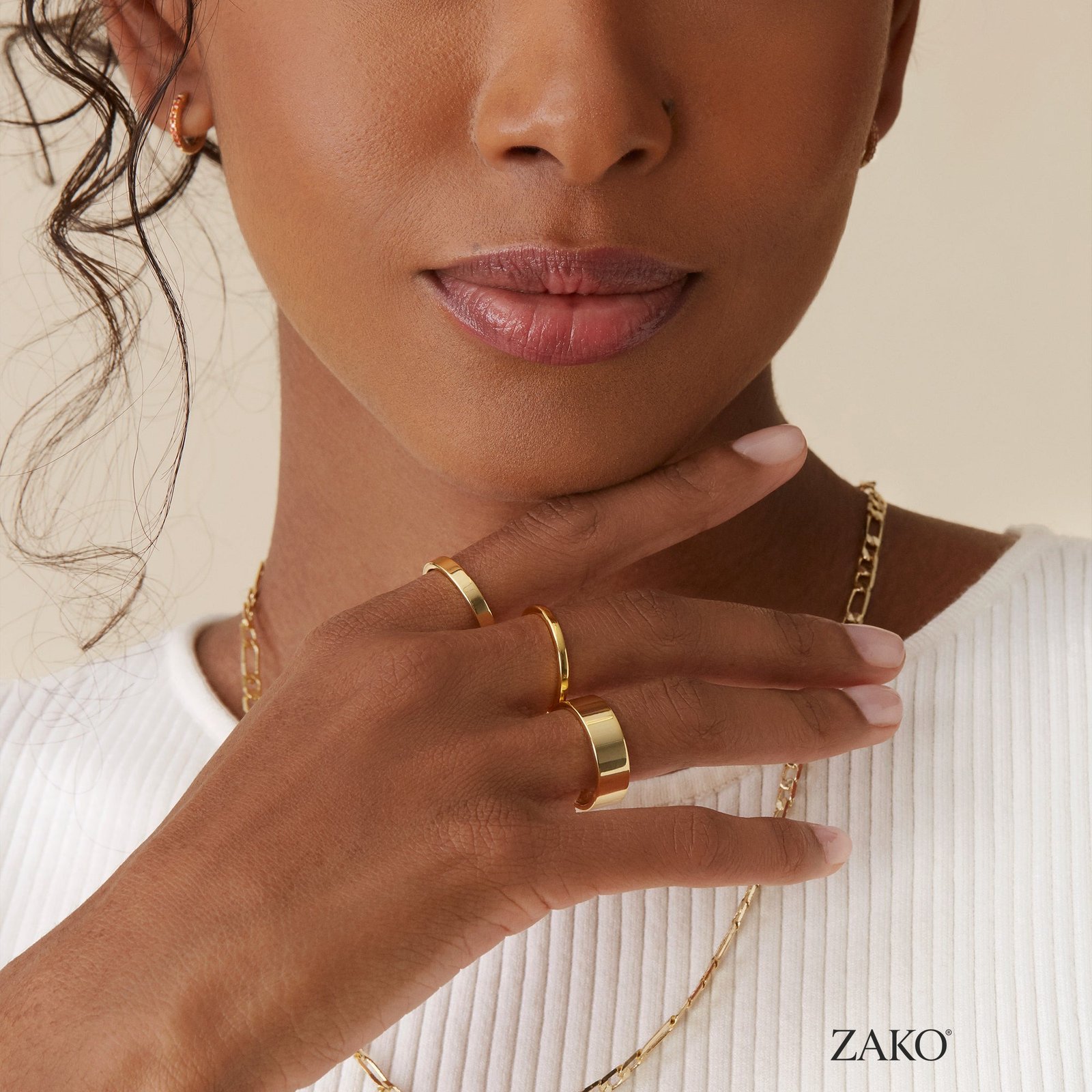 Noor Stackable Rings - Image 4