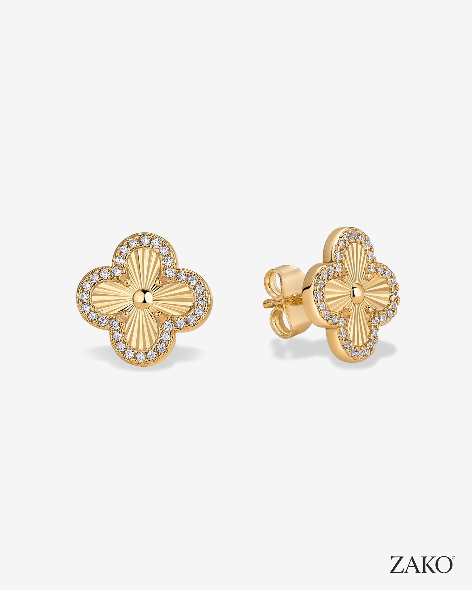 Vera Clover Studs - Image 3