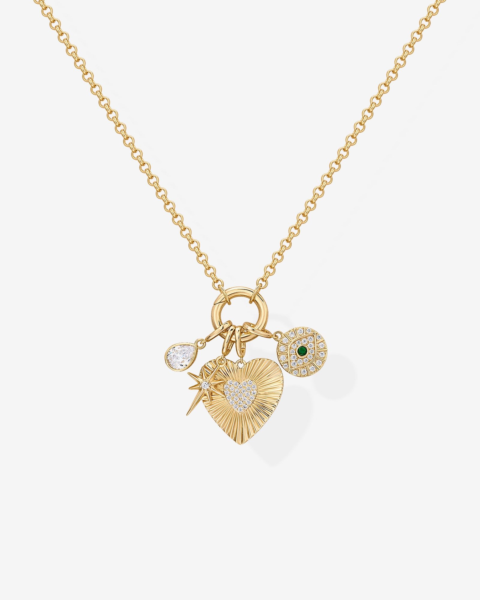 Kaia Cluster Necklace