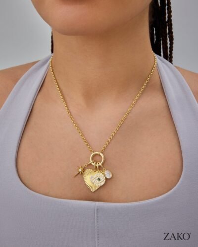 Kaia Cluster Necklace