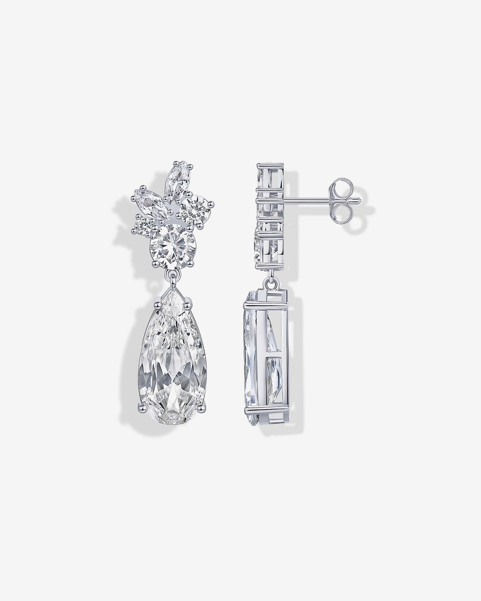 Vera Pear Drop Earrings - Image 5