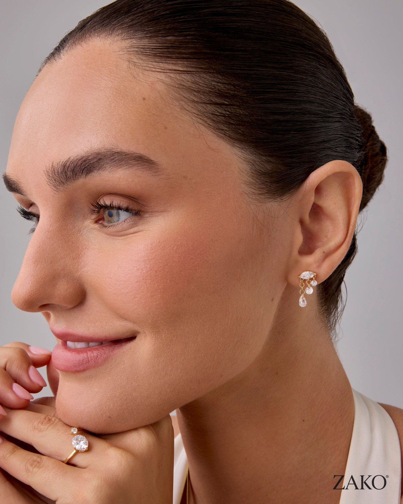 Saba Dangle Studs - Image 4