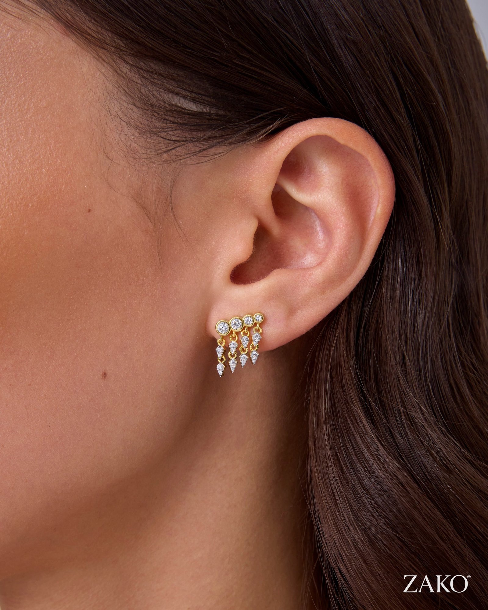 Una Crawler Earrings - Image 3