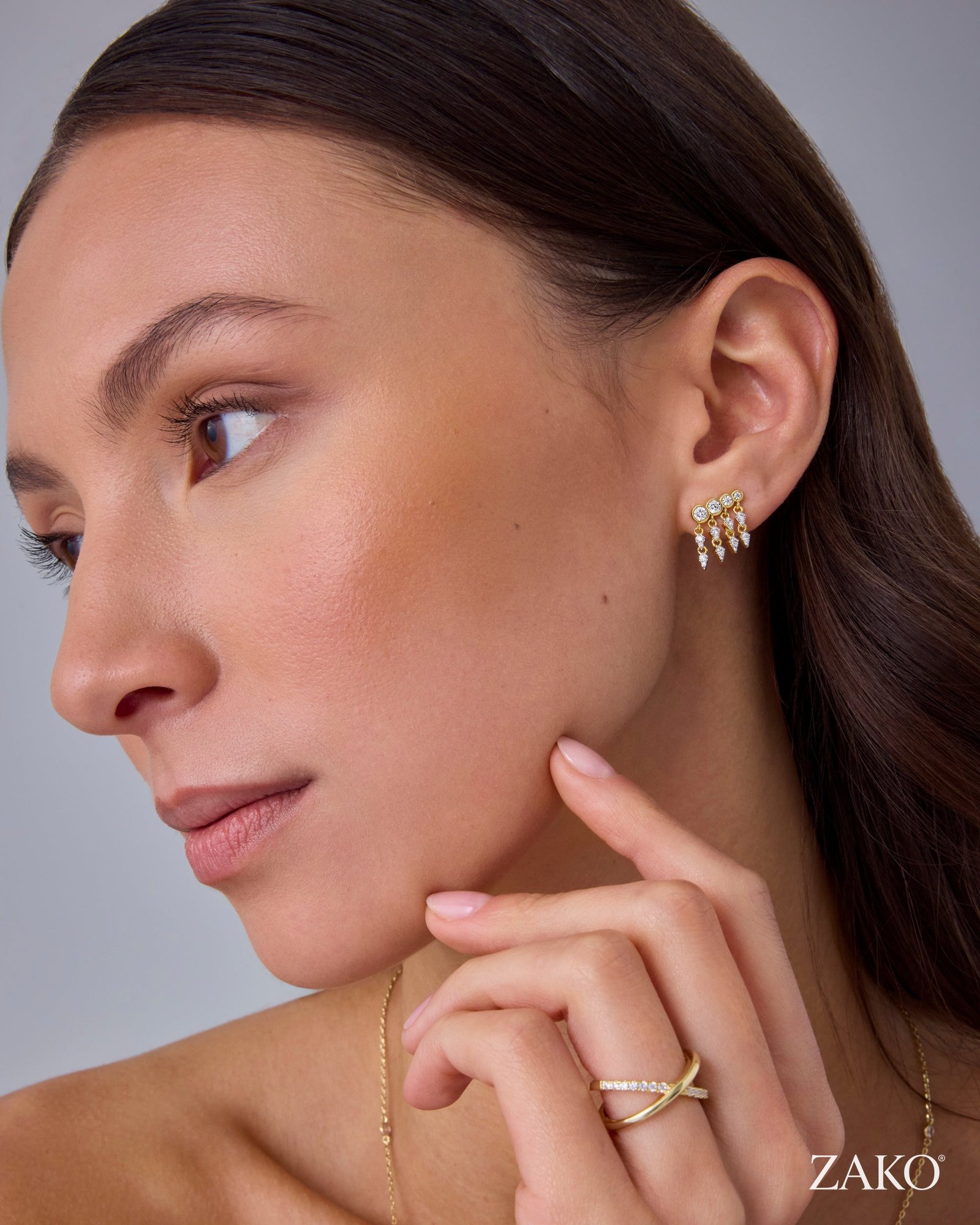 Una Crawler Earrings - Image 4