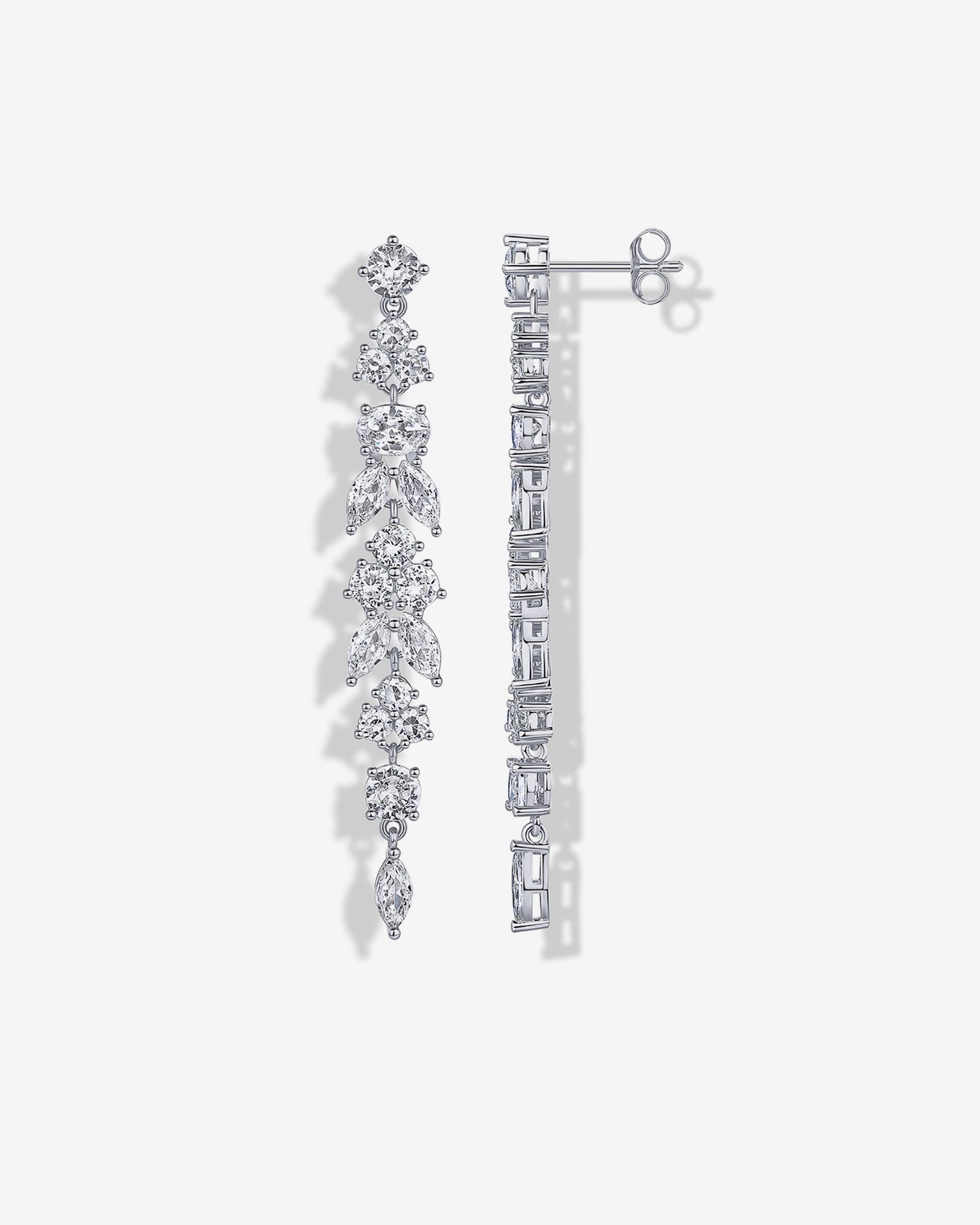 Elara Linear Drop Earrings - Image 5