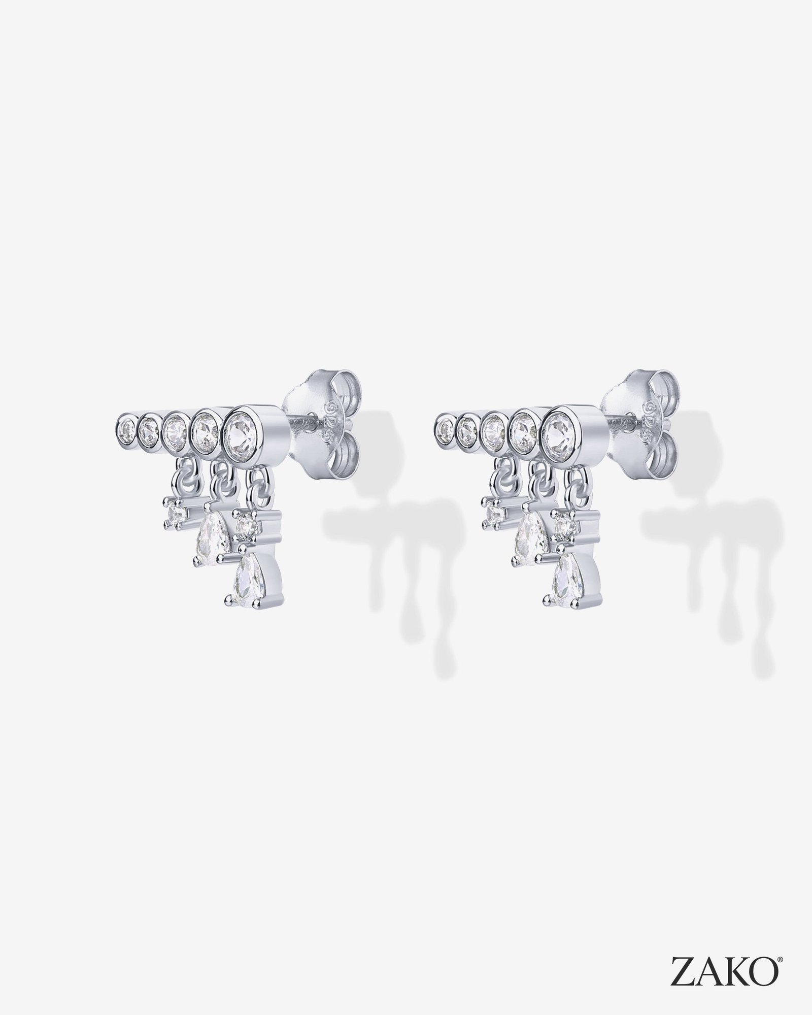 Noor Dripping Dangle Earrings - Image 6