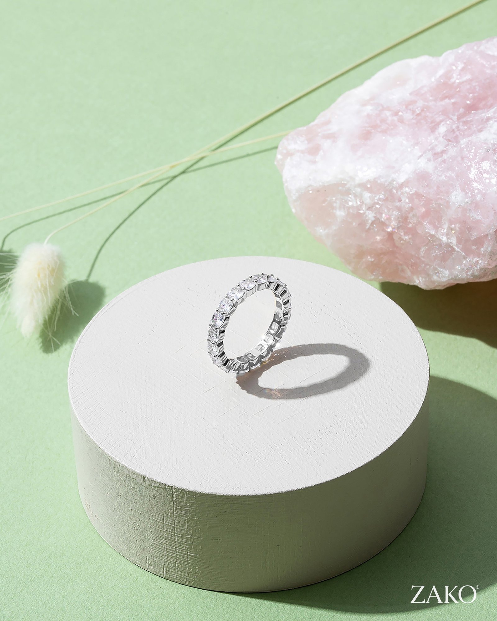 Liora Eternity Ring - Image 9