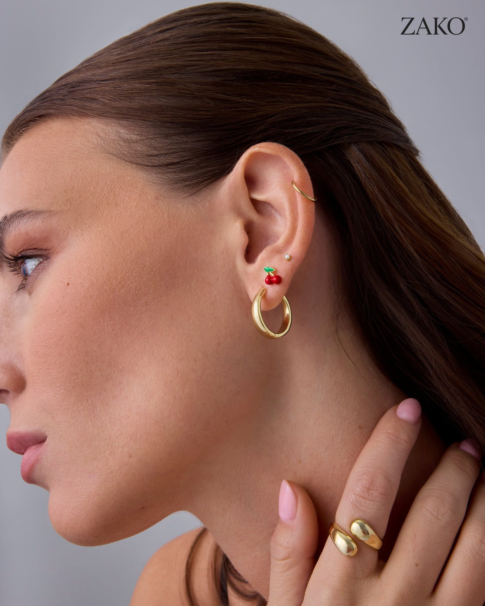 Alba Huggie Earrings - Image 8