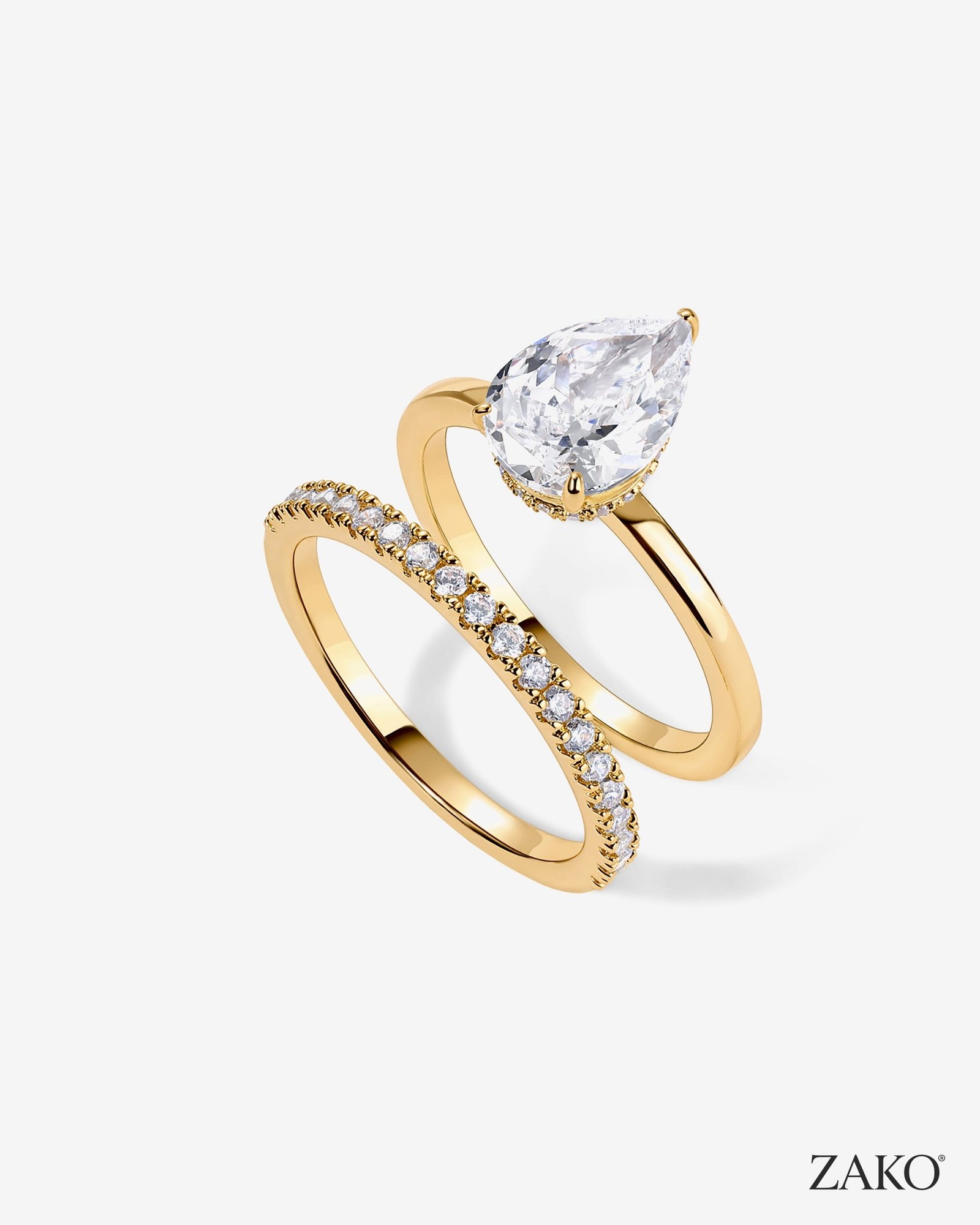 Vera Eternity Ring Set - Image 2