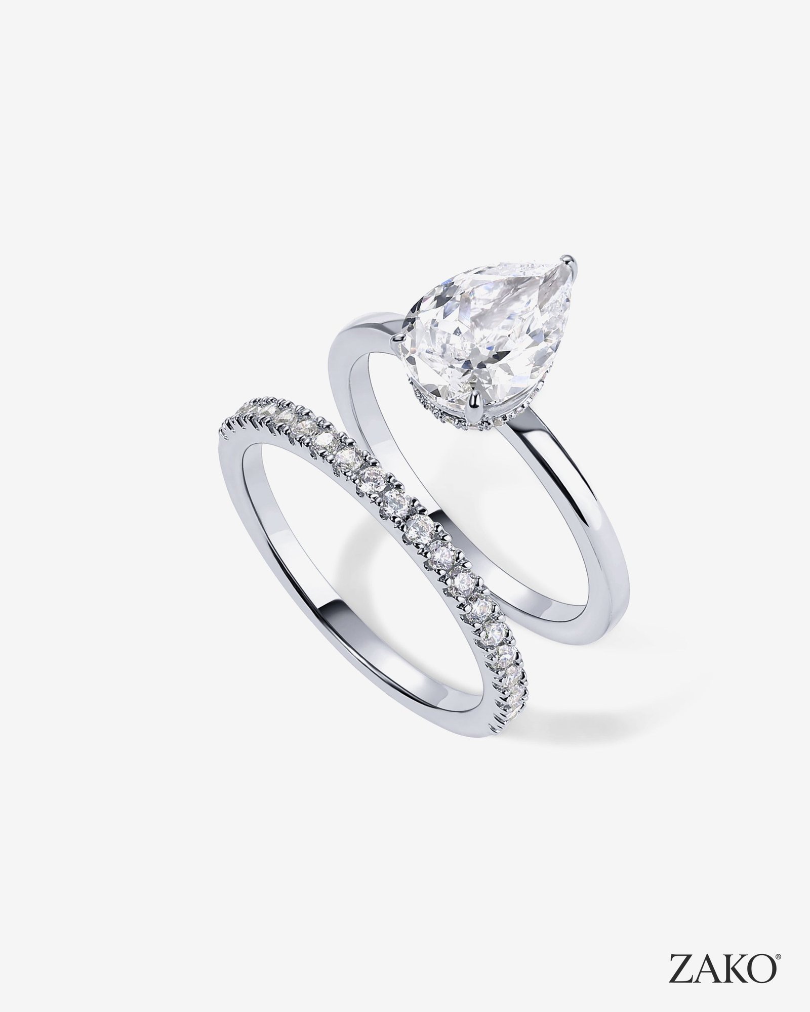 Vera Eternity Ring Set - Image 7