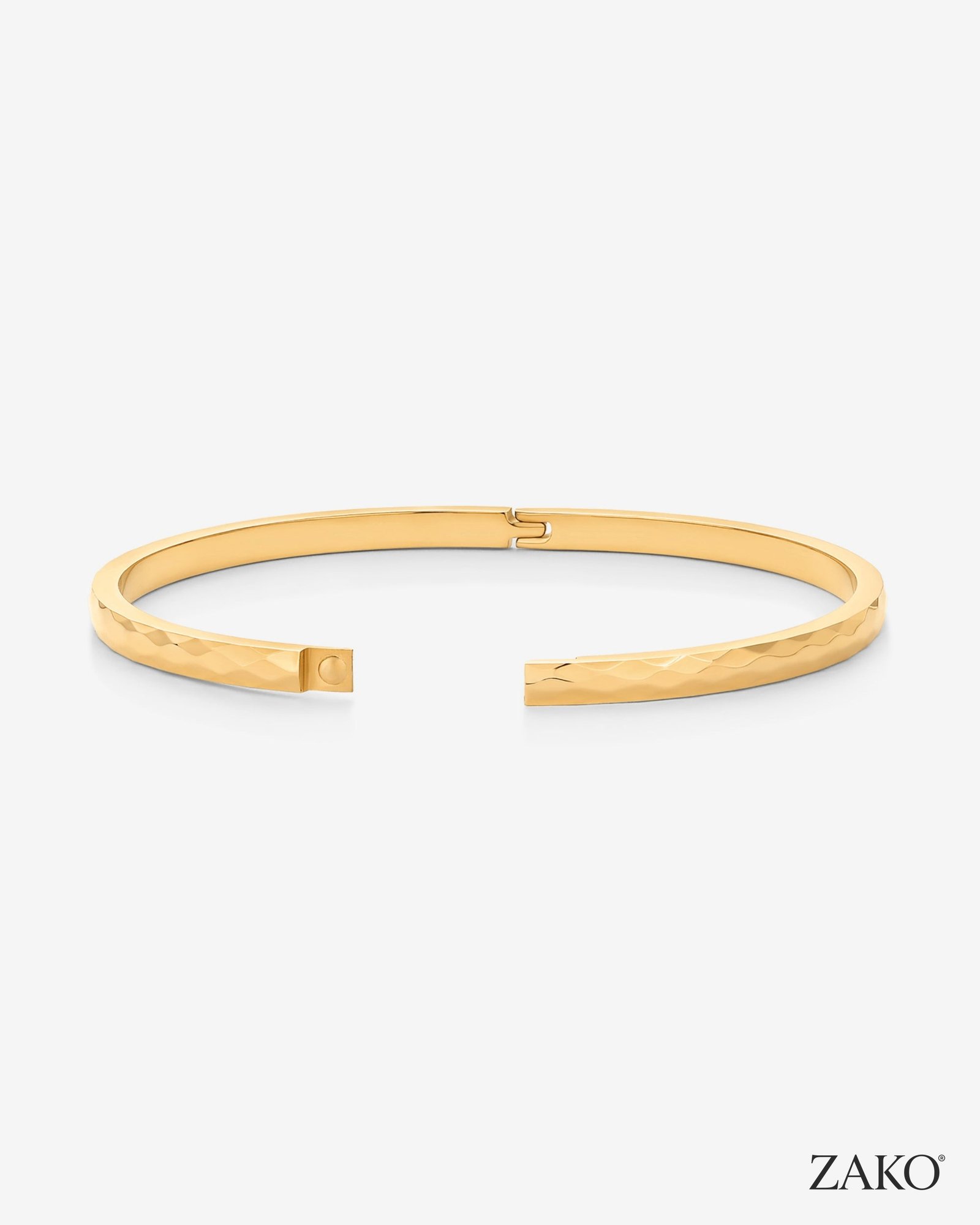 Ines Faceted Bangle - Image 2