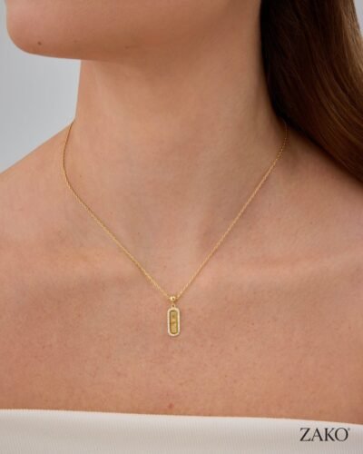 Sienna Dog Tag Necklace