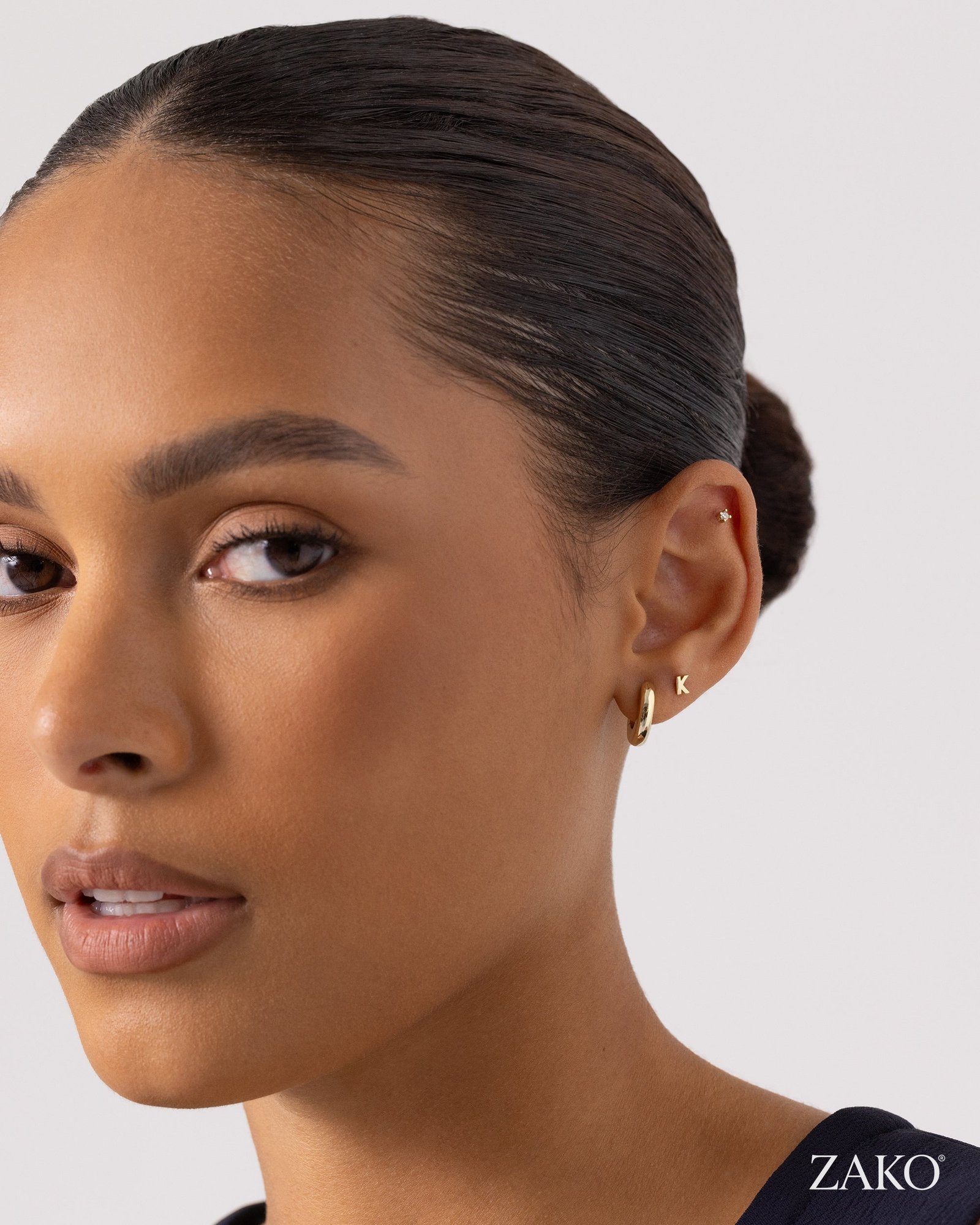 Solene Letter Studs - Image 16