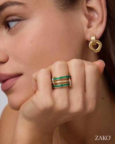 Sienna Emerald Ring