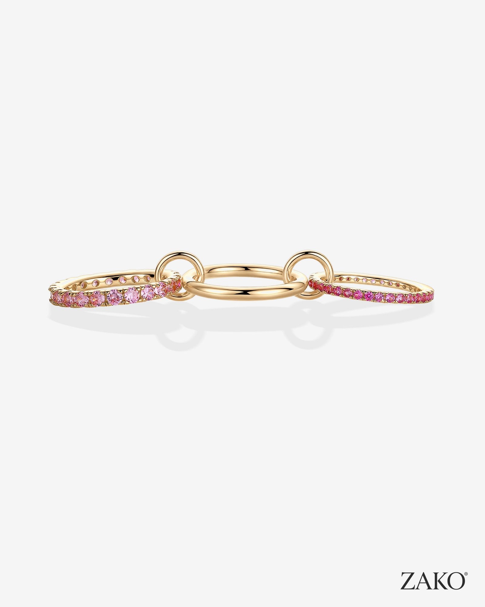 Liora Triple Band Ring - Image 4