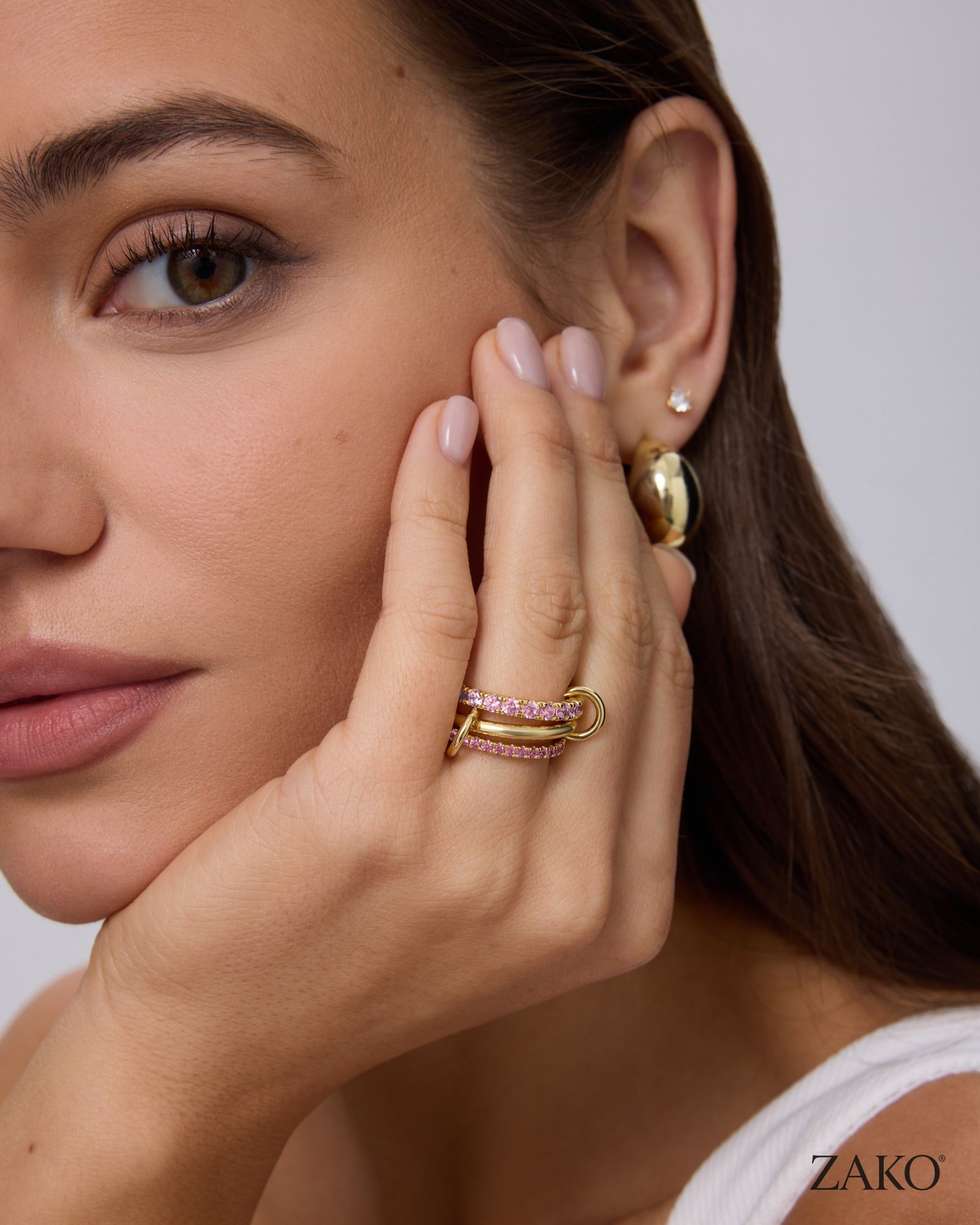 Liora Triple Band Ring - Image 5