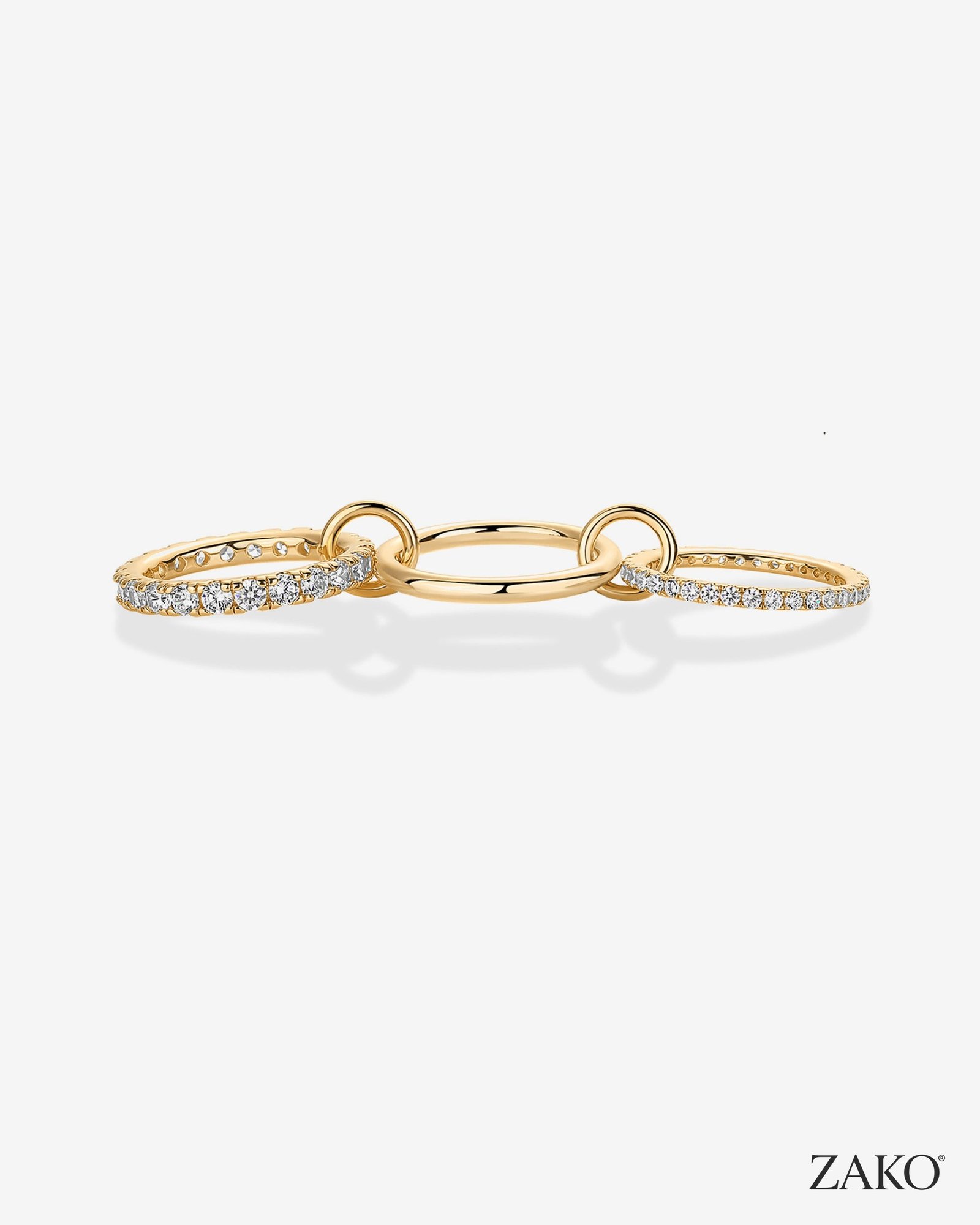 Liora Triple Band Ring - Image 2