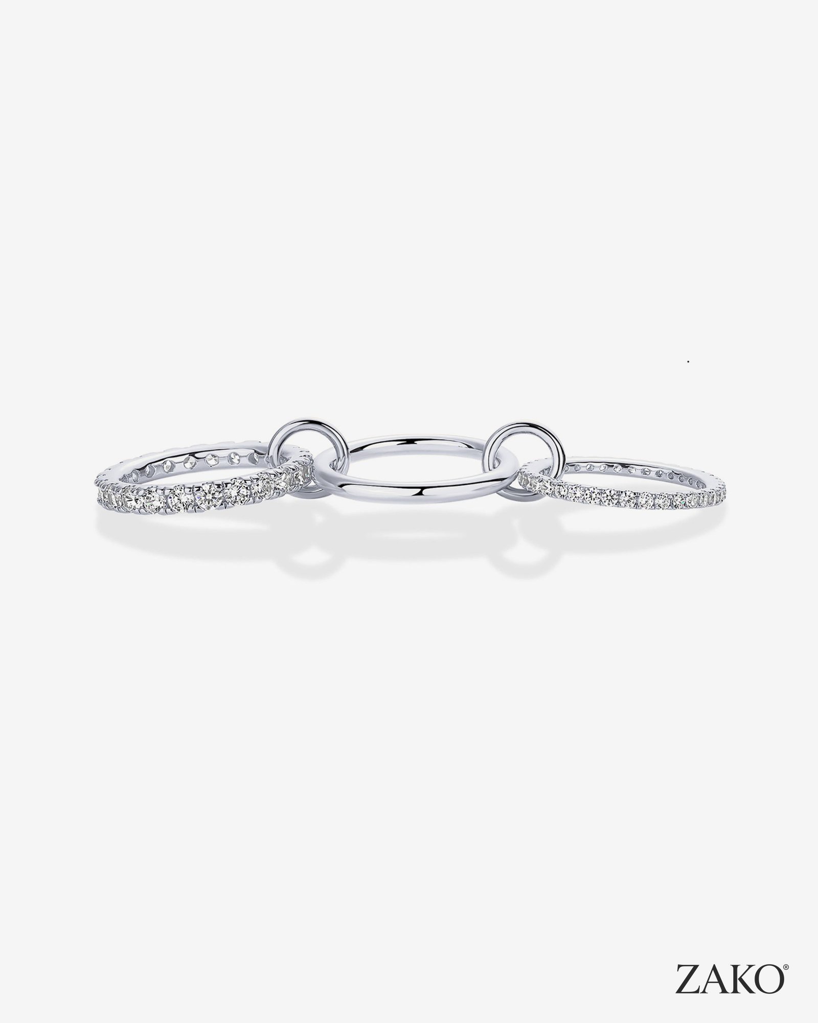 Liora Triple Band Ring - Image 8
