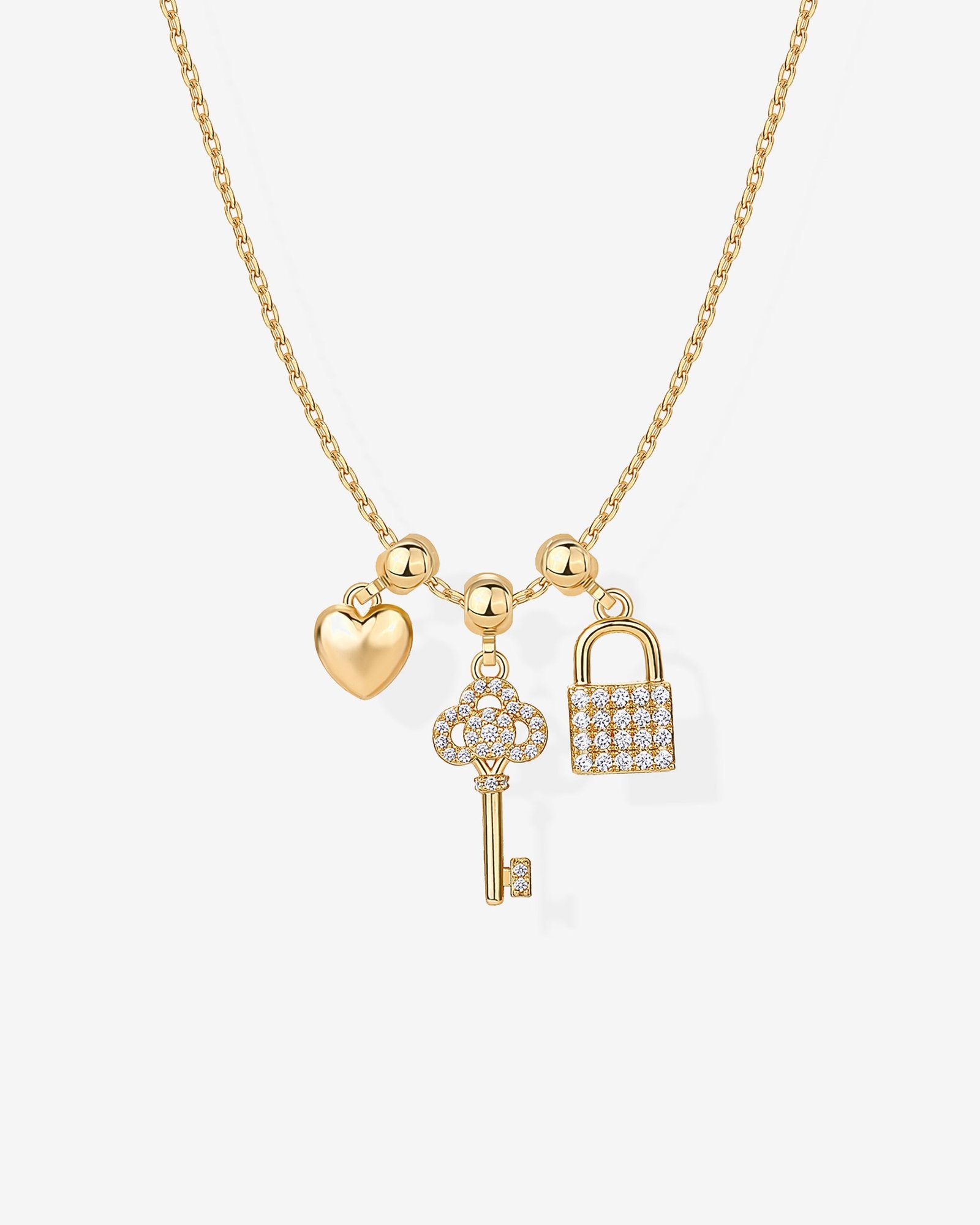 Elara Lock Necklace