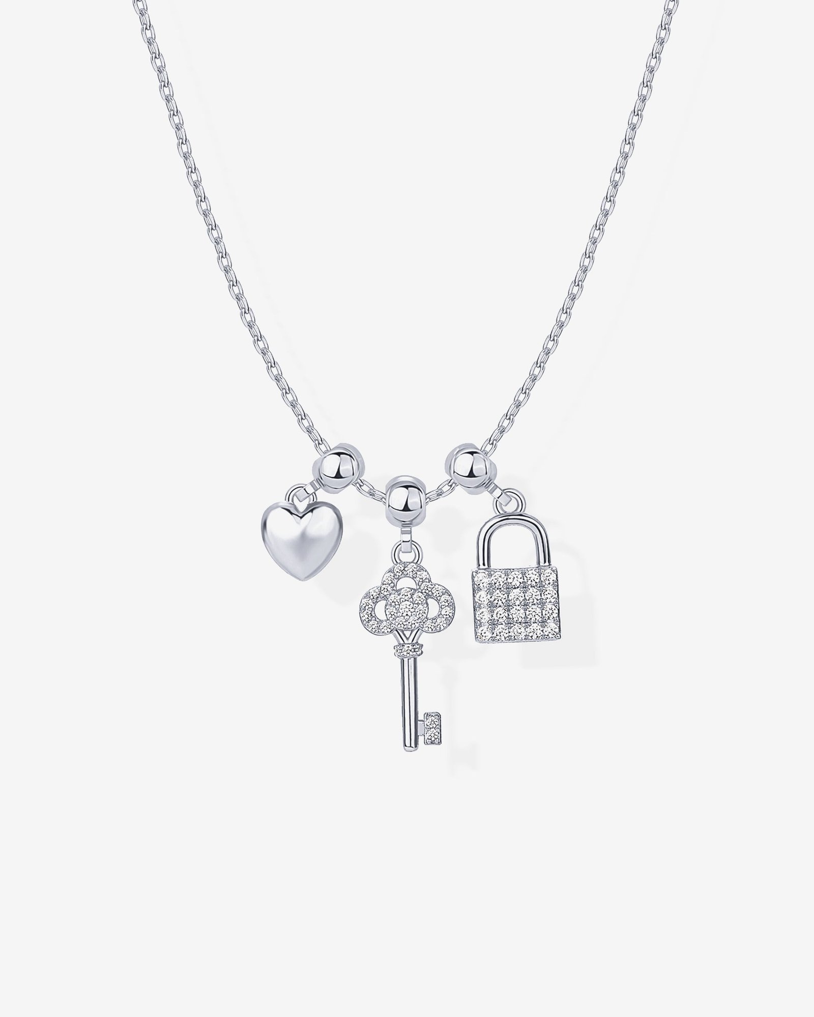 Elara Lock Necklace - Image 4