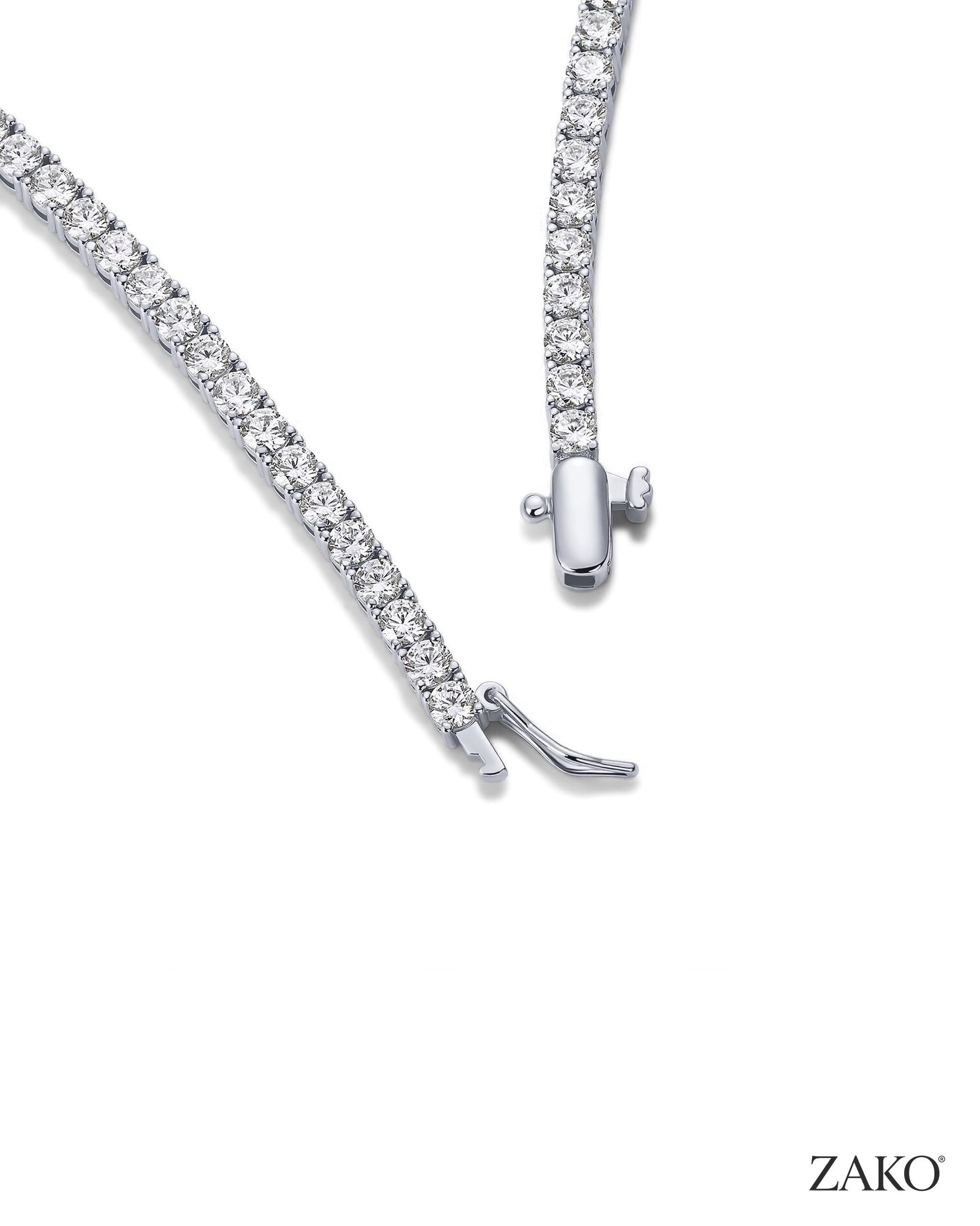 Solene Tennis Necklace - Image 8