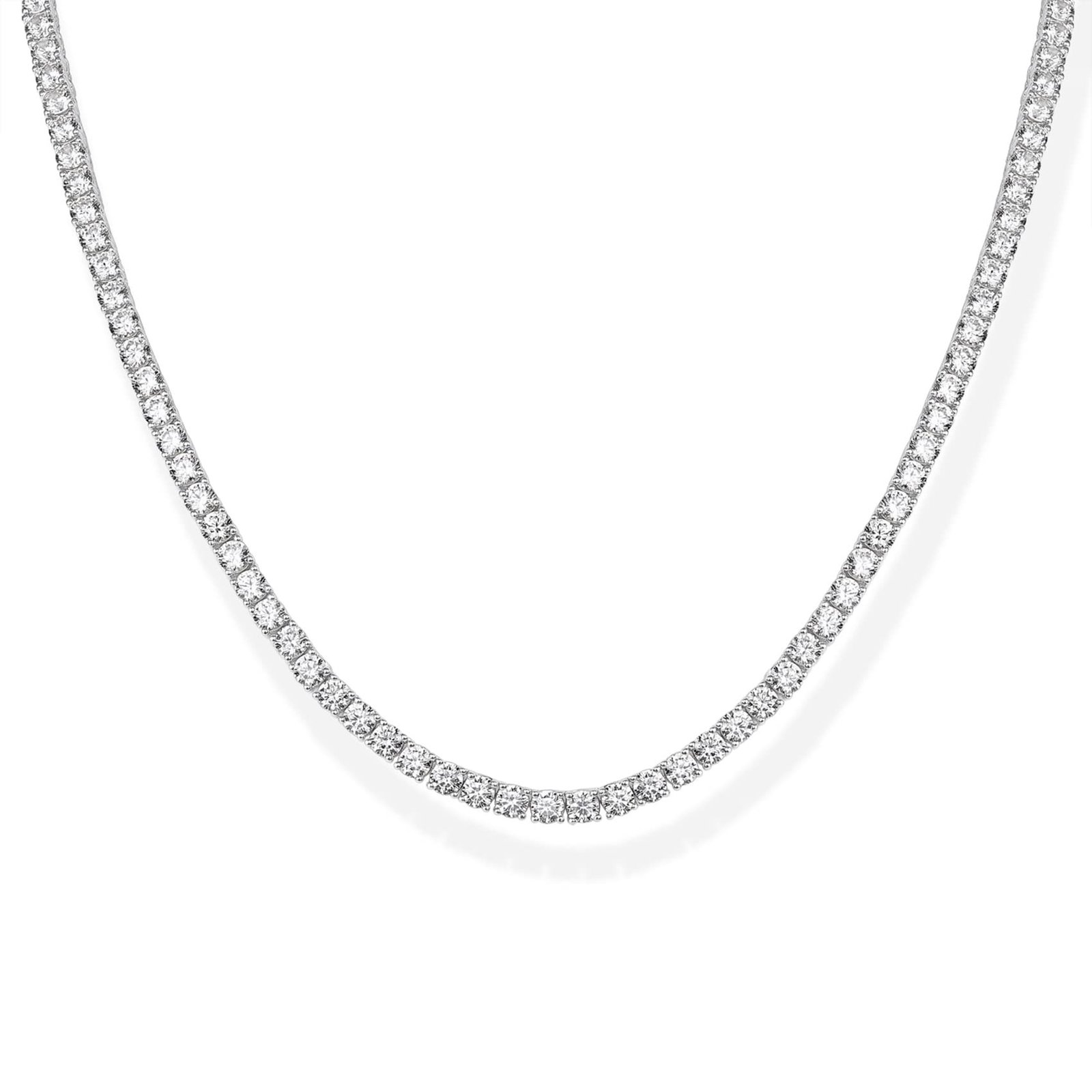 Solene Tennis Necklace - Image 9