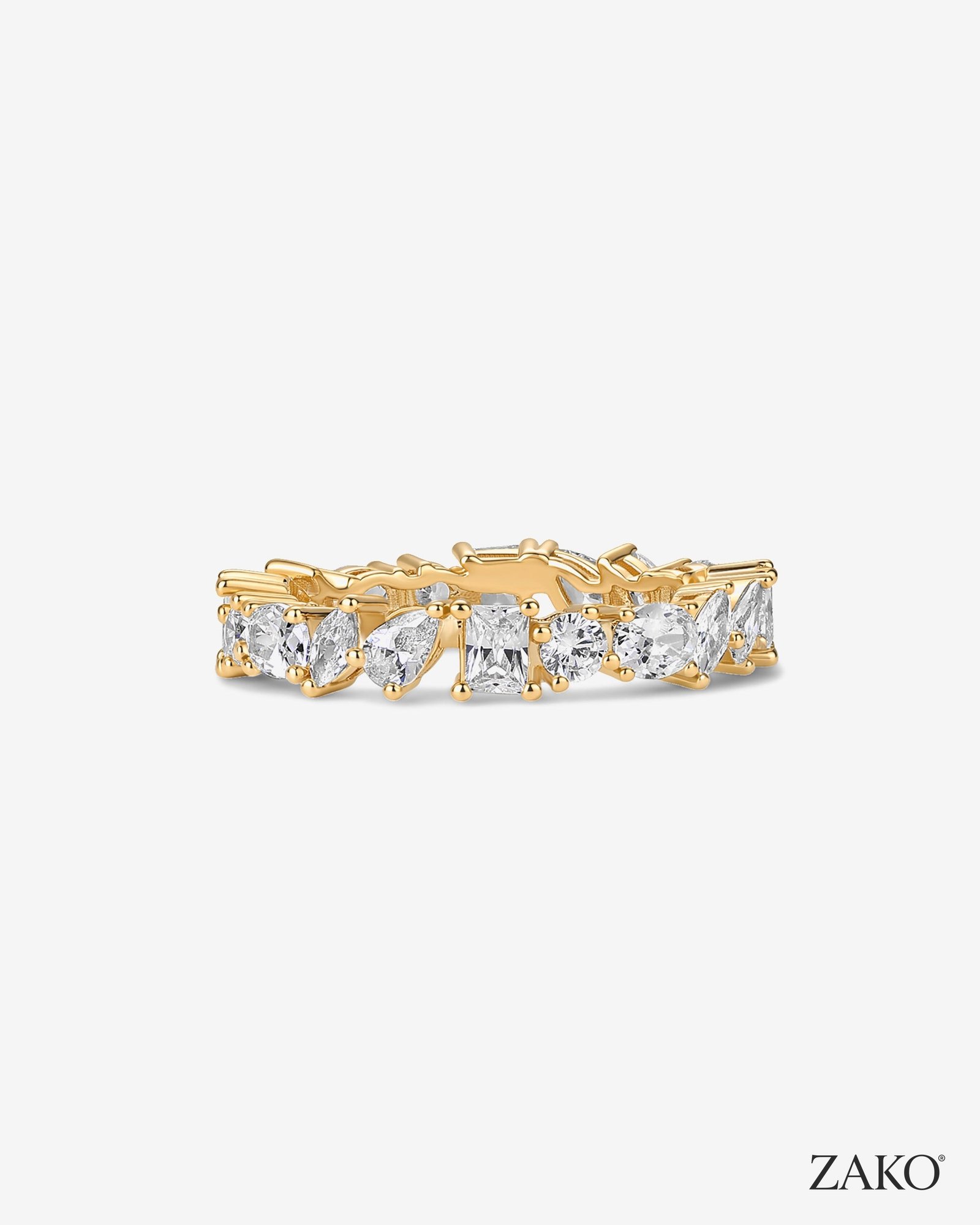 Celine Mixed Eternity Ring - Image 2
