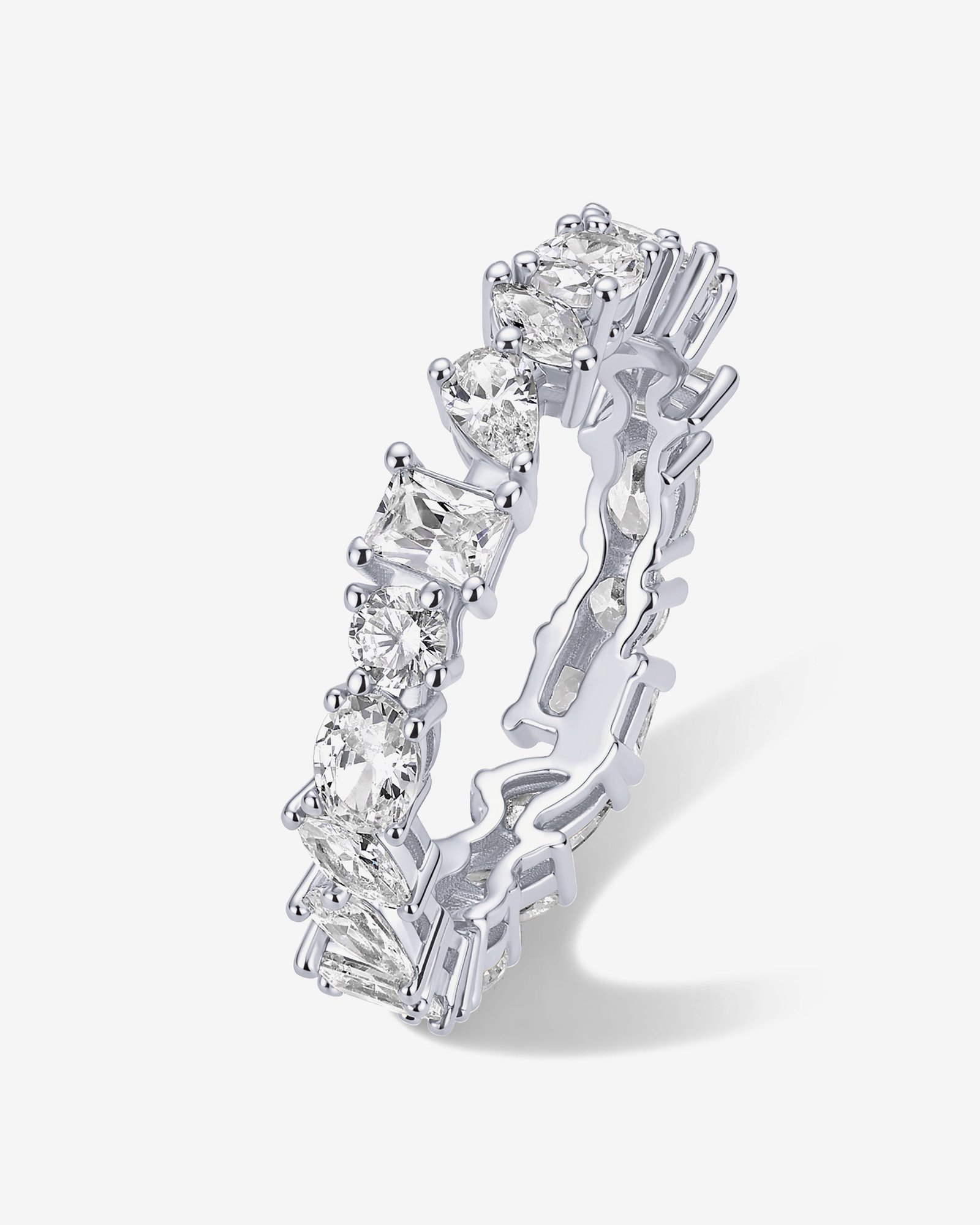 Celine Mixed Eternity Ring - Image 5
