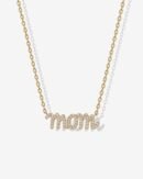 Ines Mom Script Necklace